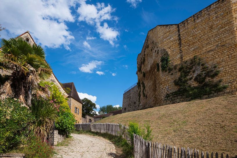 old typical french vilage in the dordogne, beynac by ChrisWillemsen