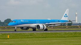 KLM Cityhopper Embraer E195-E2 Passagierflugzeug. von Jaap van den Berg