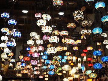 Orientalische Lampen mit Mosaik