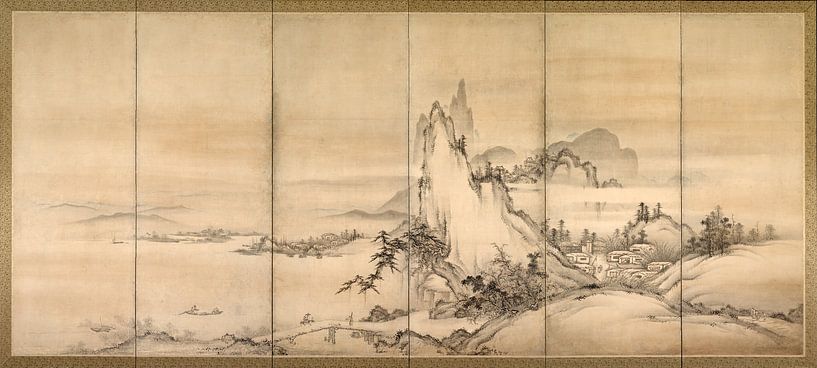Chinesische Landschaft von 1000 Schilderijen