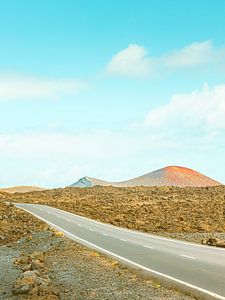 through the lava field