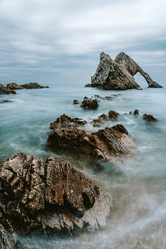 Bow Fiddle Rock en Écosse