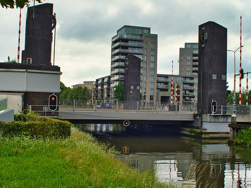 De stadterbrug, ophaalbrug in Weert