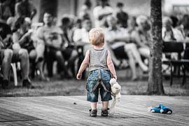 Boy on stage by Geert-Jan Timmermans