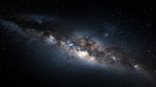 Milky way panorama