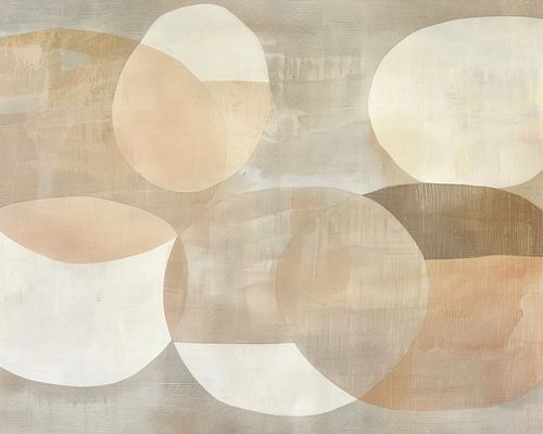 Œuvre d'art minimaliste abstraite