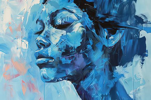 Abstracte vrouw