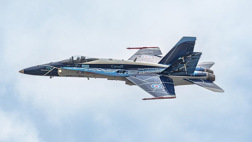 Royal Canadian Air Force CF-18 Hornet Solo Display 2024. von Jaap van den Berg