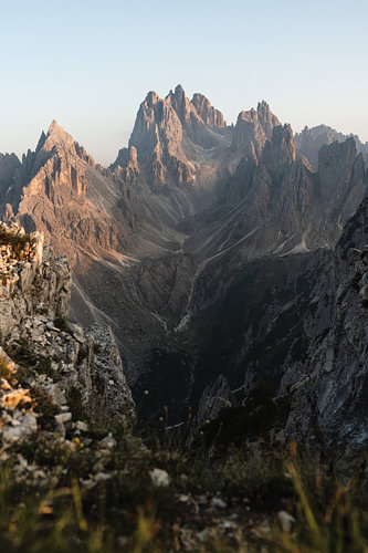 Coucher de soleil dans les Dolomites (CADINI DI MISURINA)