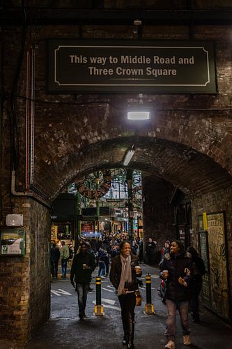 Londoner Stadtzentrum von Barend Voerman