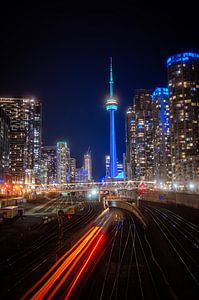 Toronto at night.