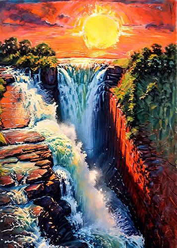 Victoria Falls Sunset
