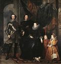 Die Familie Lomellini, Antoon van Dyck von Meisterhafte Meister Miniaturansicht