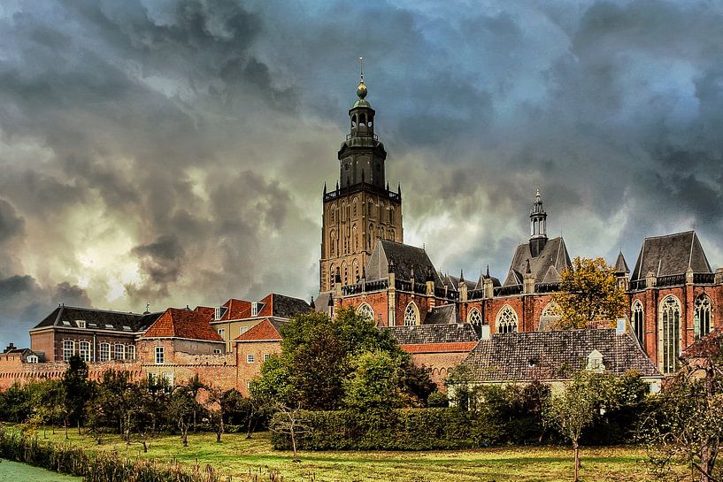 Wolken, Zutphen, Niederlande von Maarten Kost