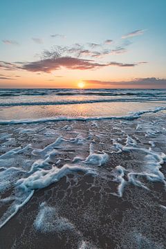 Sonnenuntergang am Strand von Yanuschka Fotografie | Noordwijk