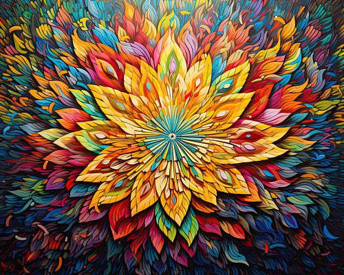 Mandala Kleurrijk 48912