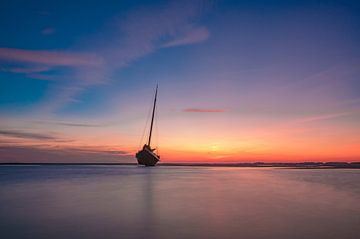 Sunset 3 sur Albert Wester Terschelling Photography