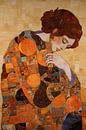 A Klimt-inspired Woman by Peridot Alley thumbnail