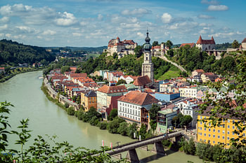 Burghausen on the Salzach