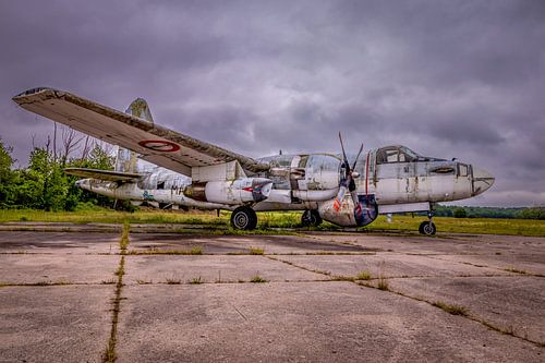 Avion abandonné