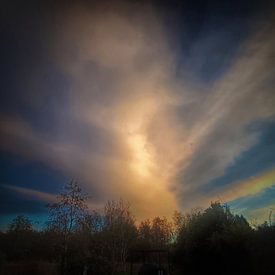 Wolken van G-spot of nature