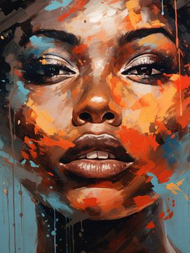 Explosion of Colour | woman by Eva Lee