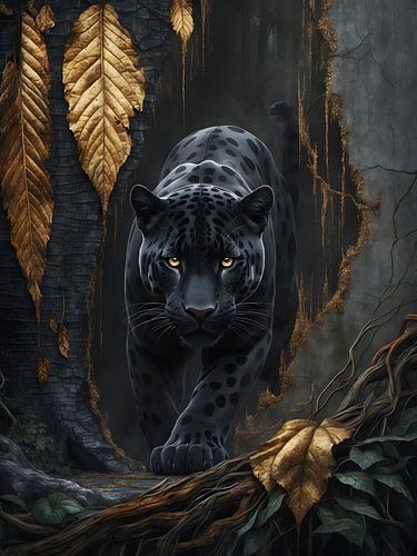 The Shadow behind Gilded Bark