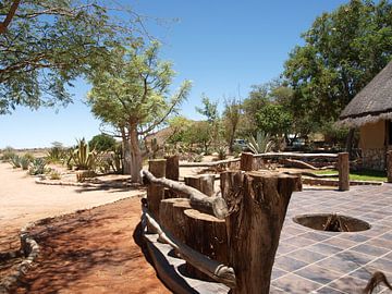 Uitzicht Lodge Namibië van Annie Lausberg-Pater