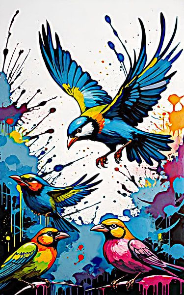 Die magischen Vögel von DJF by Dean Jayson Freeman Art | Level Up your Home