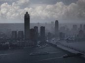 Rotterdam - City view - Skyline Rotterdam - Regen - Marja Suur (6) van Marja Suur thumbnail