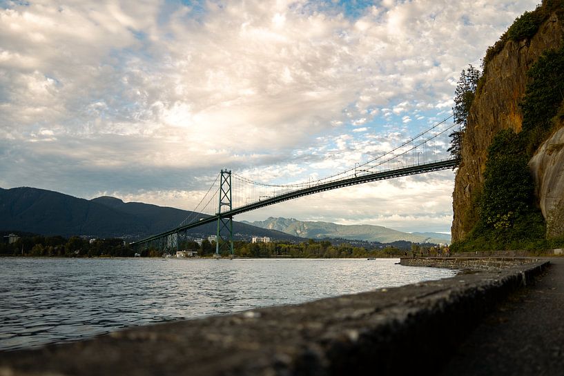 Le pont Lions Gate à Vancouver par Marc Lehmann