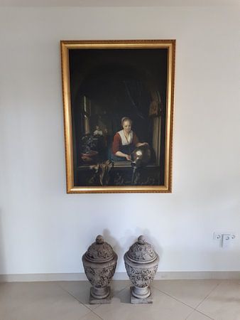 Maid at the Window, Gerard Dou