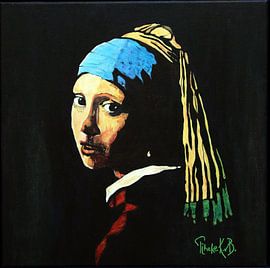 The girl with the pearl by Tineke Kleij-van den Boomen