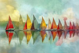 Sailing regatta by ARTemberaubend