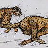 De Cheeta Broeders van Vrolijk Schilderij