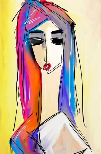 Colorful hair i don't care