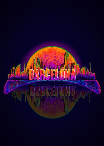 Skyline van Barcelona