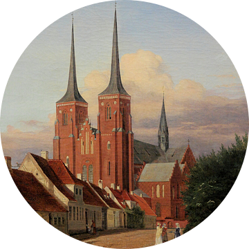 Jørgen Roed, Roskilde-kathedraal, 1838 van Atelier Liesjes