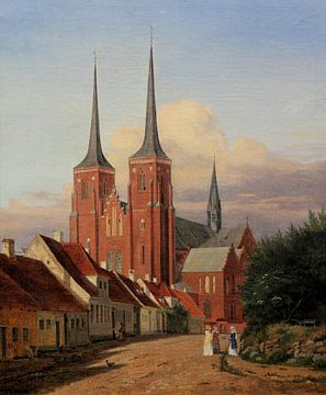 Jørgen Roed, Roskilde-kathedraal, 1838 van Atelier Liesjes