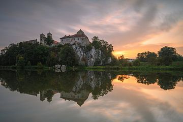 Tyniec Castle by Robin Oelschlegel