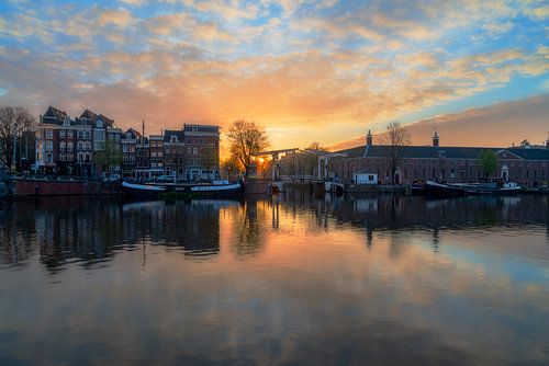 Uitzicht op de Walter Süskindbrug in Amsterdam, 2020 - 8