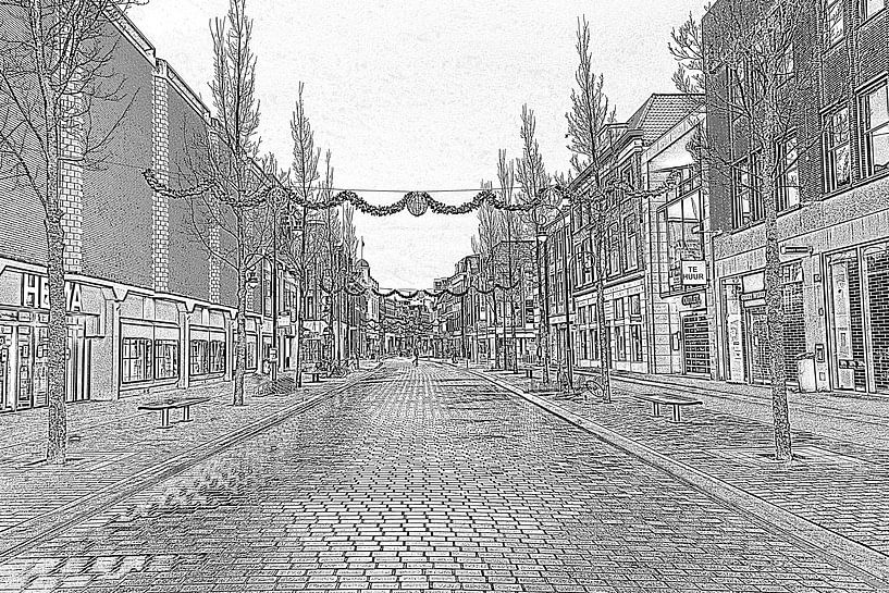 Bagijnhof Dordrecht by Henk Hartzheim