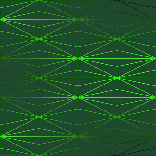 ELEGANT GREENERY DIAMOND DESIGN 