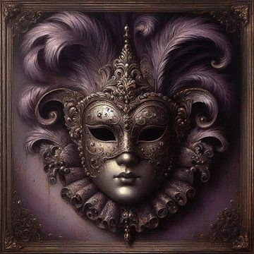 Venetian mask by Nicolette Vermeulen