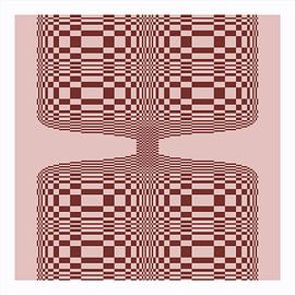 Dimensional Checkered Curves by Marcio Pontes