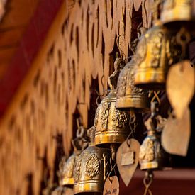 Temple Bell in Chiang mai by Sebastiaan Hamming