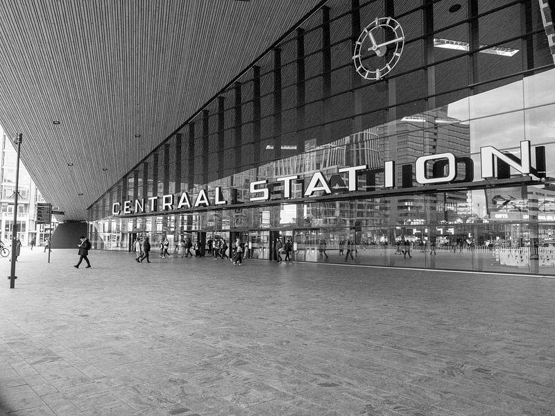 Gare ferroviaire de Rotterdam par Evelien Brouwer