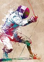 Escrime sport art #escrime #sport