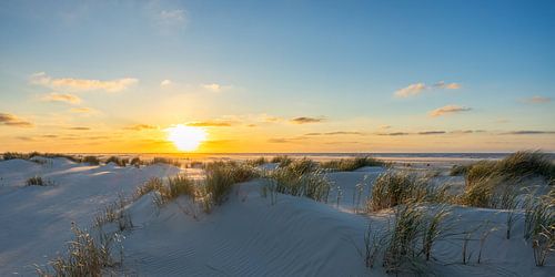 Zonsondergang in de duinen IV