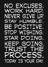 Daily Motivational Quotes Poster by John Dan